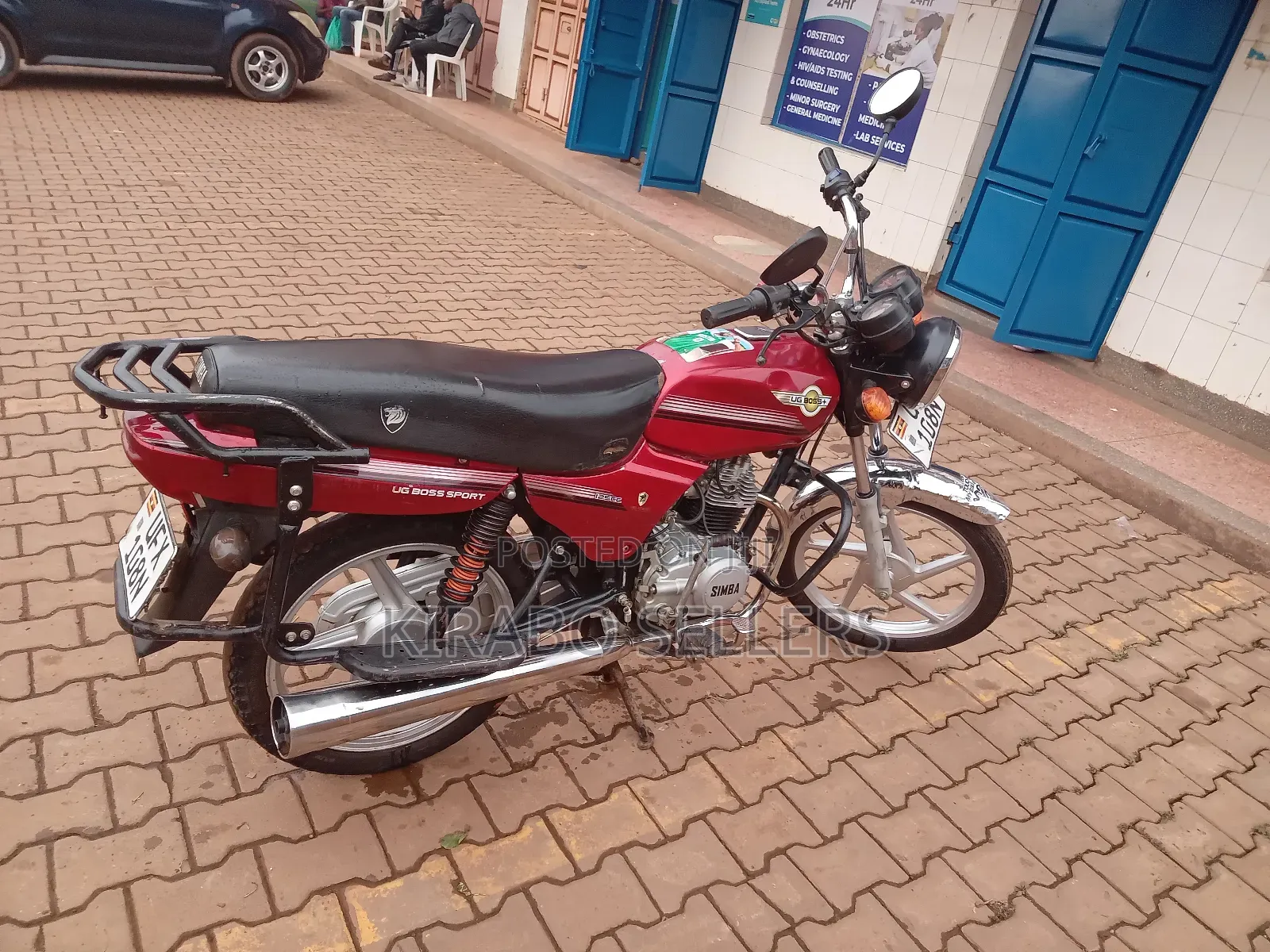 Bajaj Boxer BM100ES 2023 Red