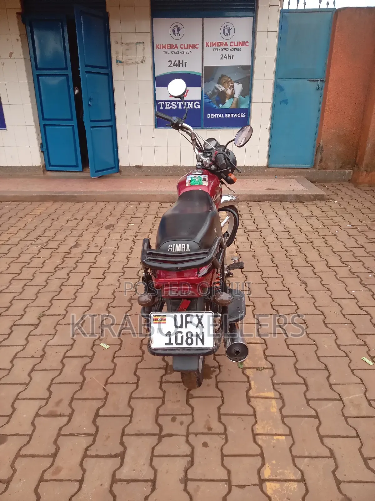 Bajaj Boxer BM100ES 2023 Red