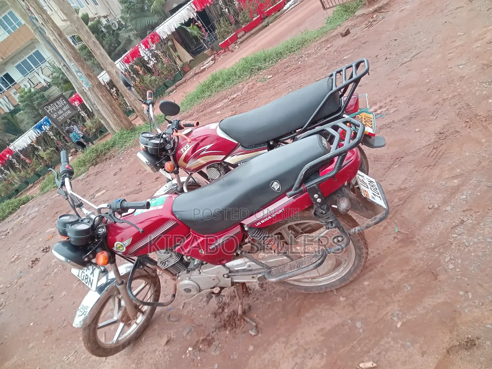 TVS XL 100 2022 Red