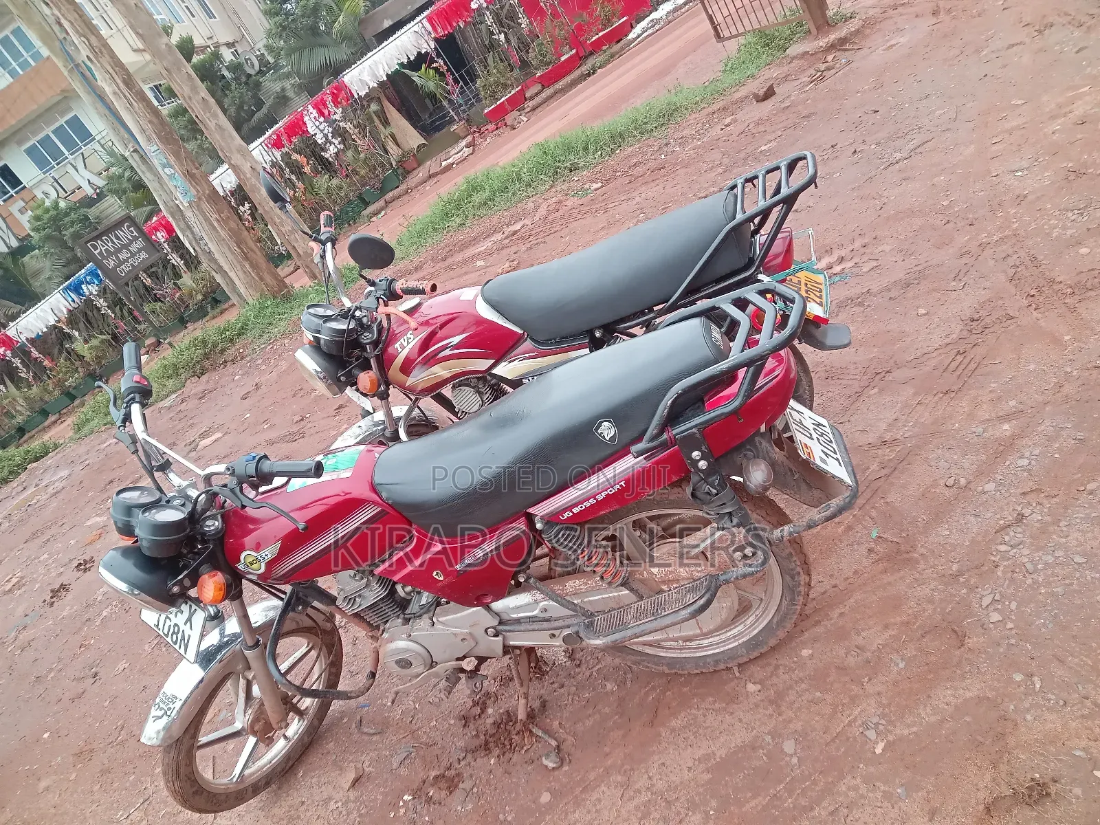 TVS XL 100 2022 Red