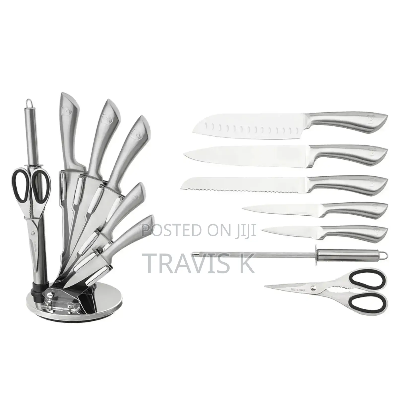 Kitchen Knife Set 9pcs