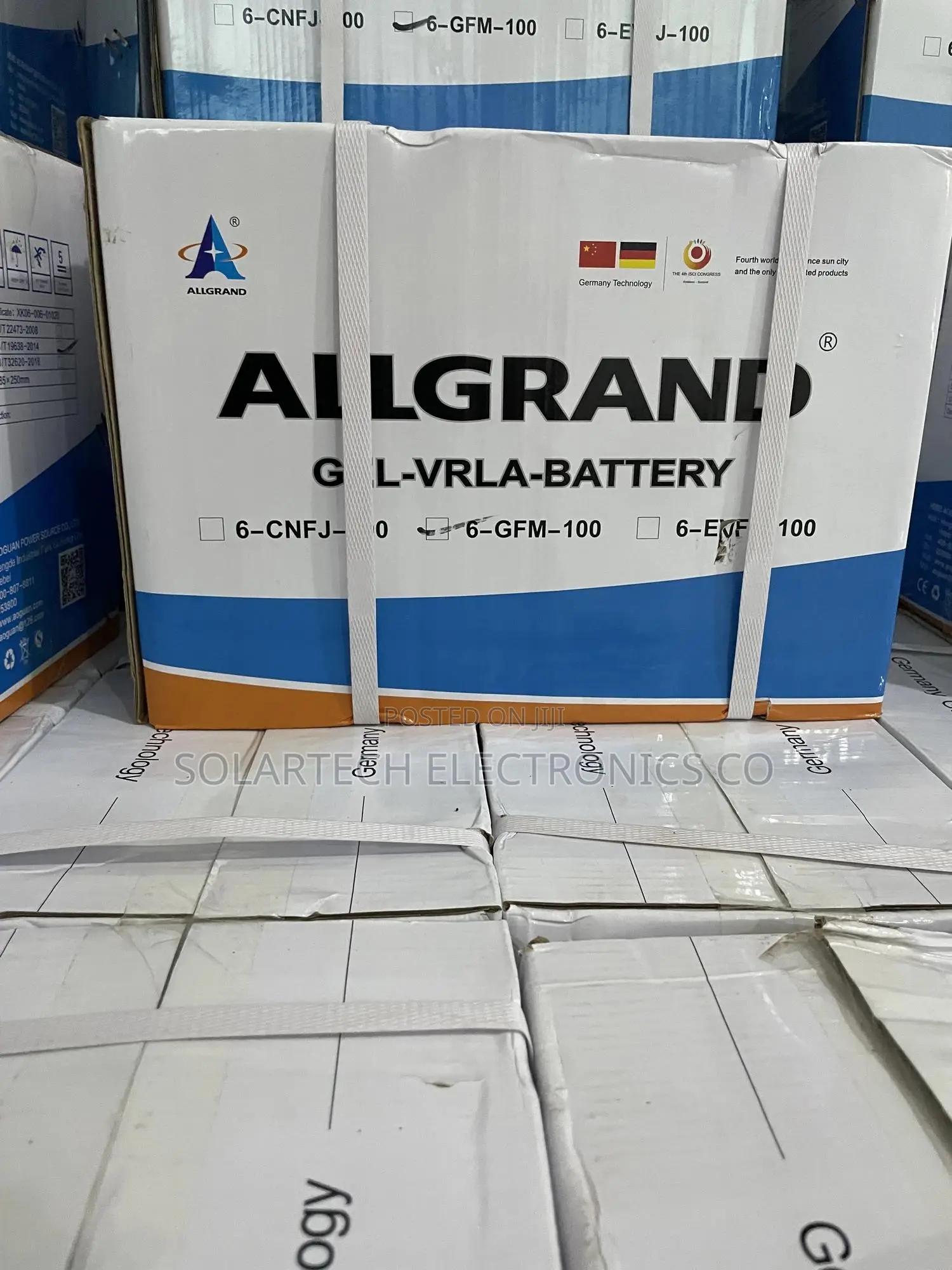 100ah All Grand Solar Batteries