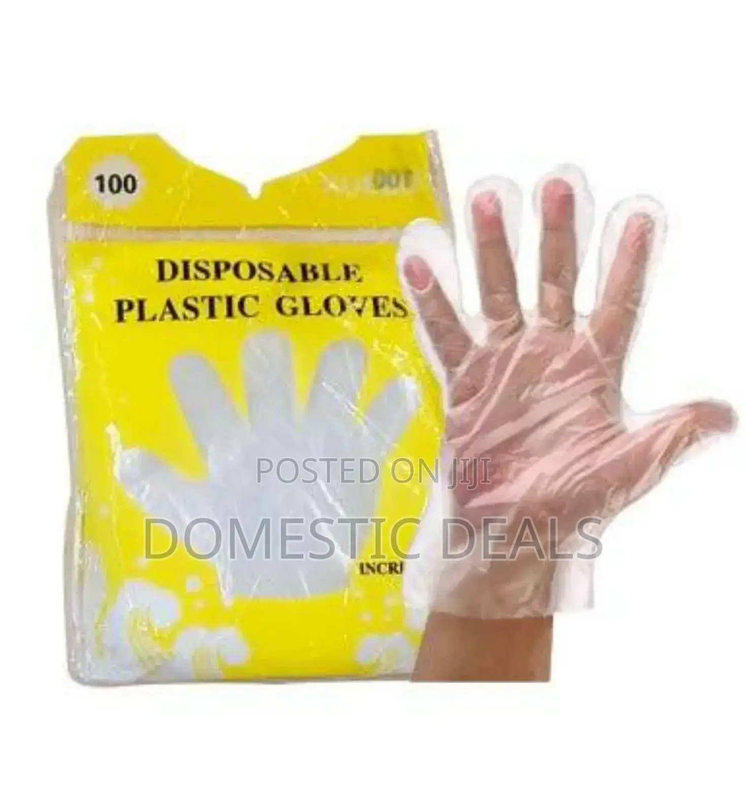 100pcs Plastic  Gloves