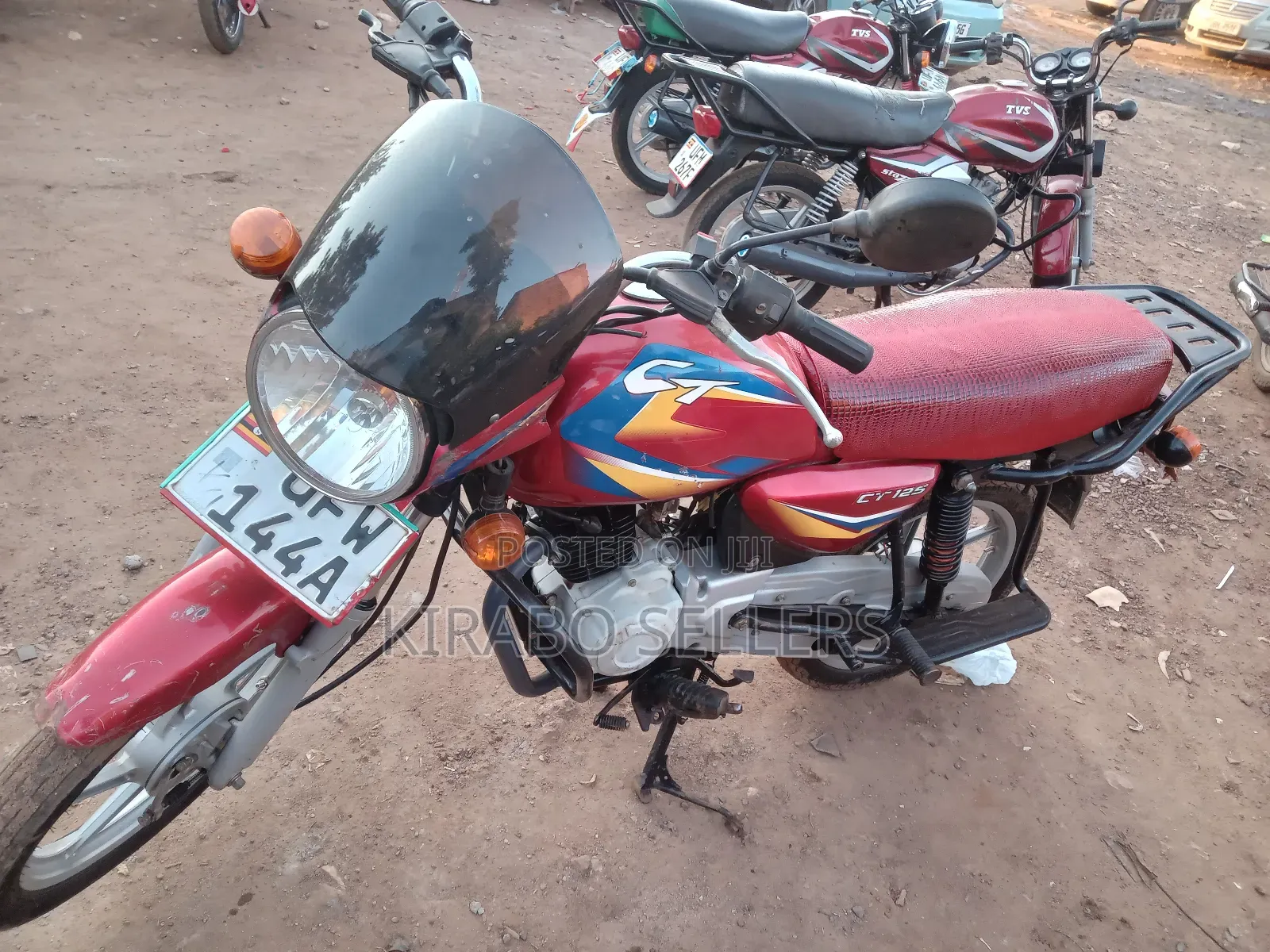 Bajaj CT 110X 2023 Red