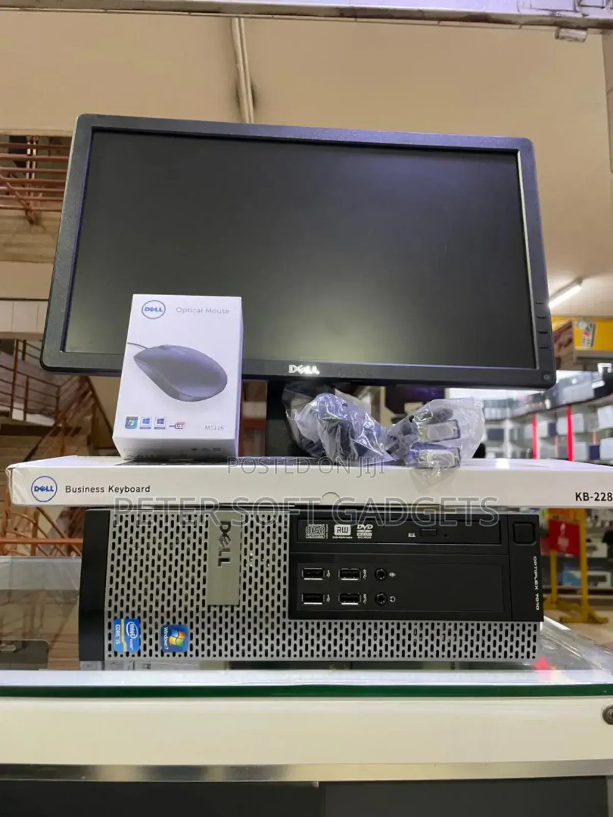 Desktop Computer Dell OptiPlex 7010 4GB Intel Core I5 HDD 500GB