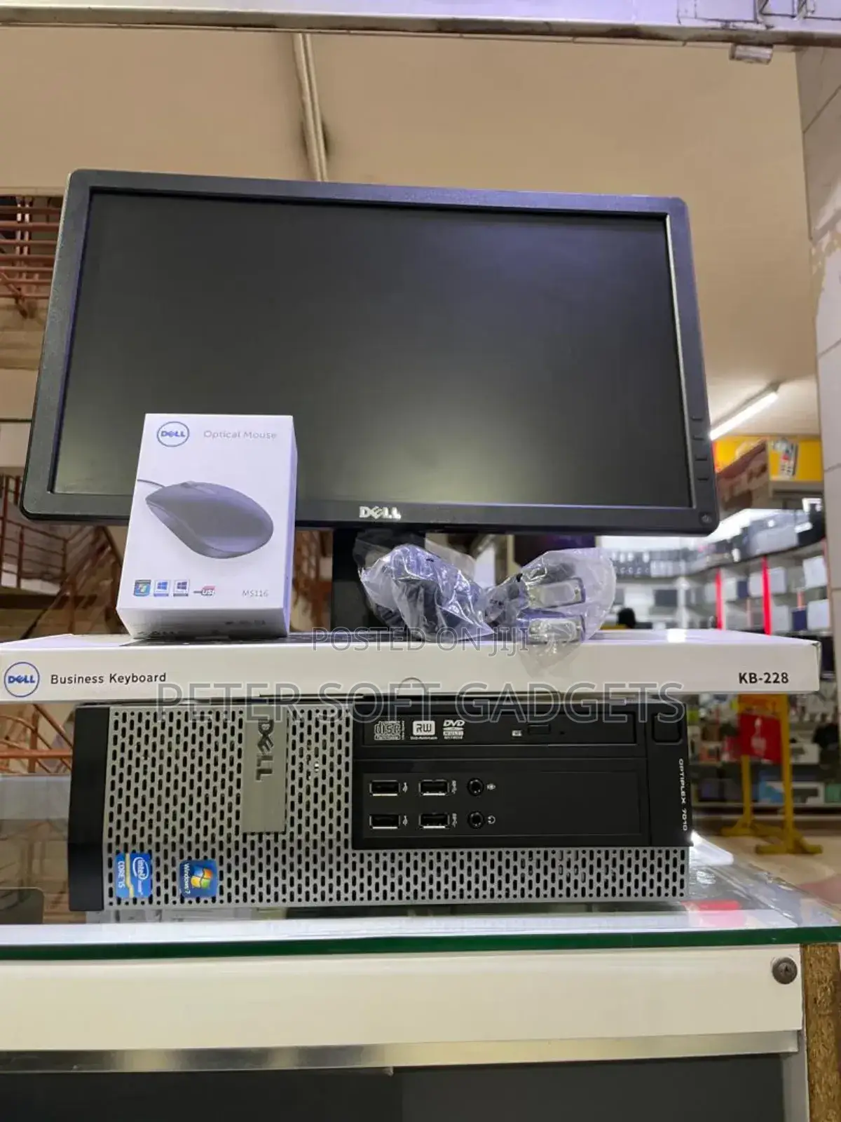 Desktop Computer Dell OptiPlex 7010 4GB Intel Core I5 HDD 500GB