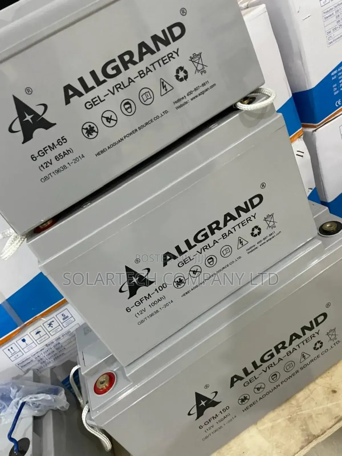 100ah All Grand Solar Batteries Qwet