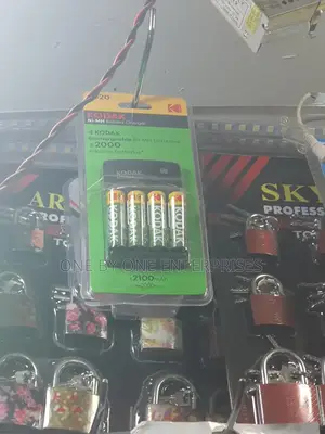 Kodak Charger and Aa Rechargeable Batteries