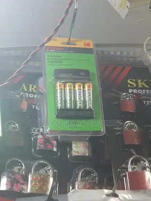 Kodak Charger and Aa Rechargeable Batteries