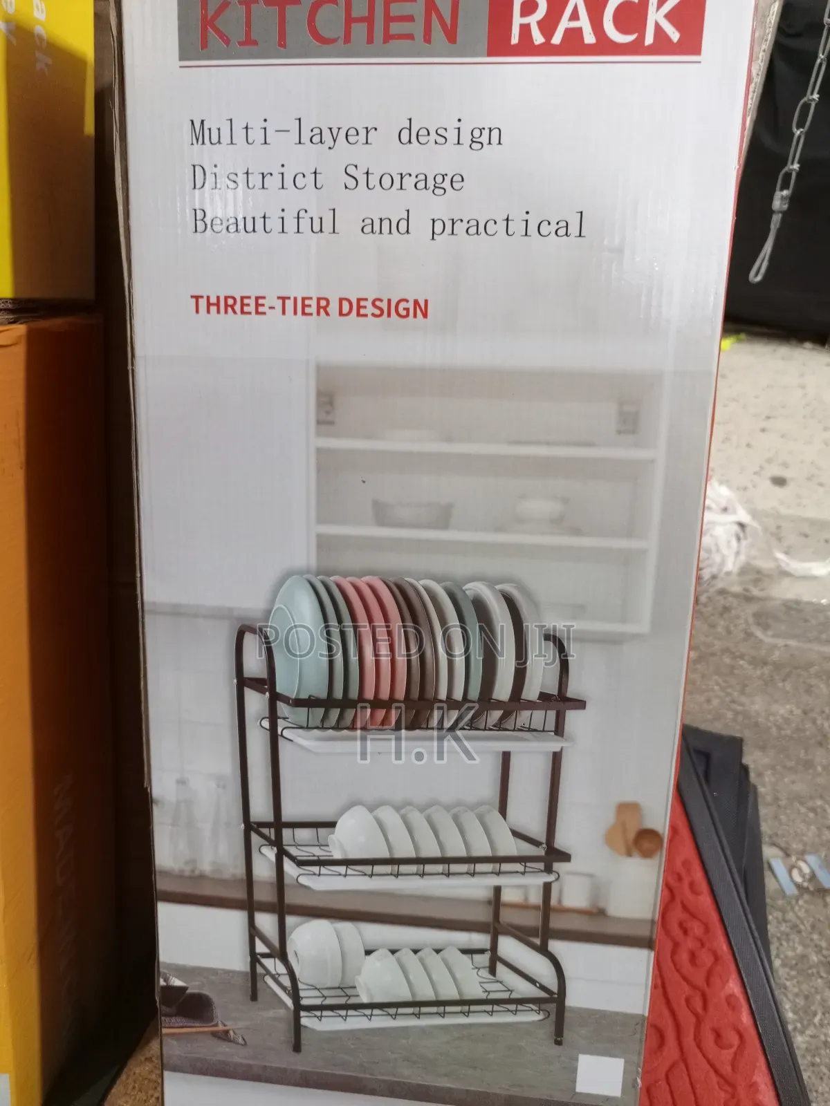 3-Tier Kitchen Rack