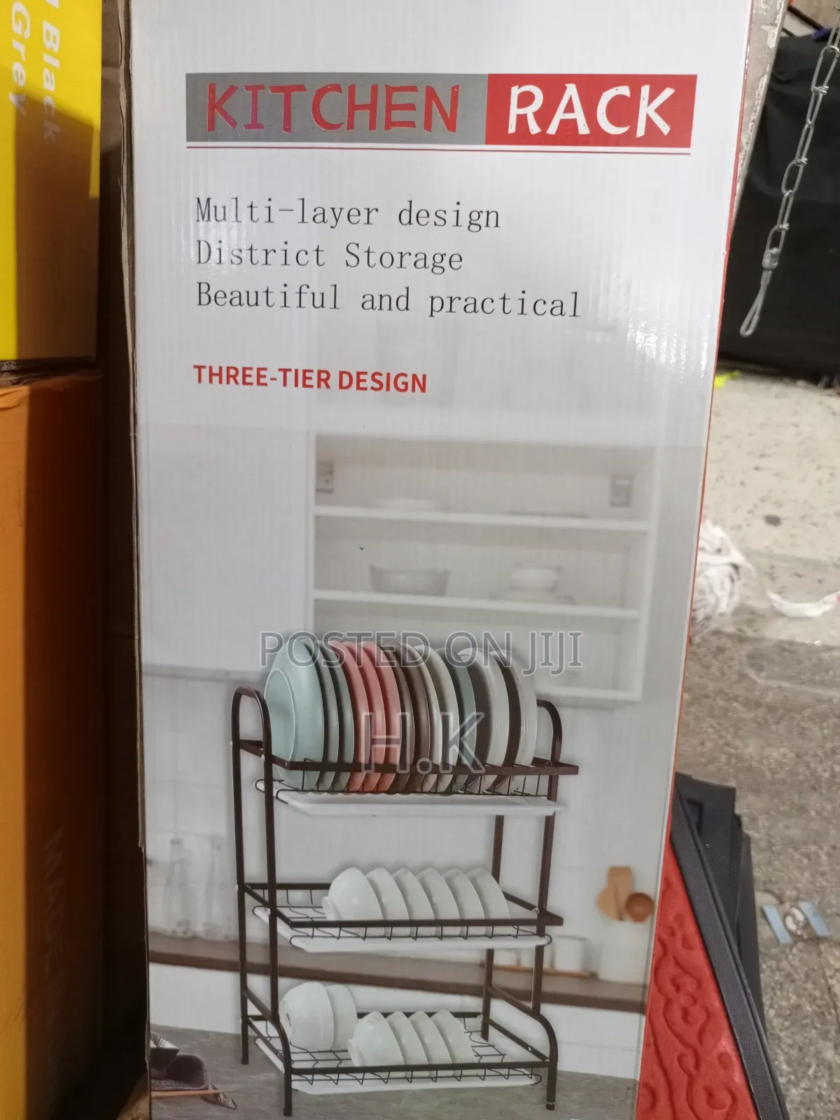 3-Tier Kitchen Rack
