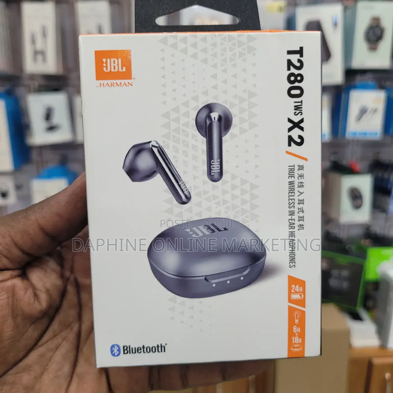JBL T280 Super Bass TWS X2 Earbuds/TWS X2 T280 JBL Airpods