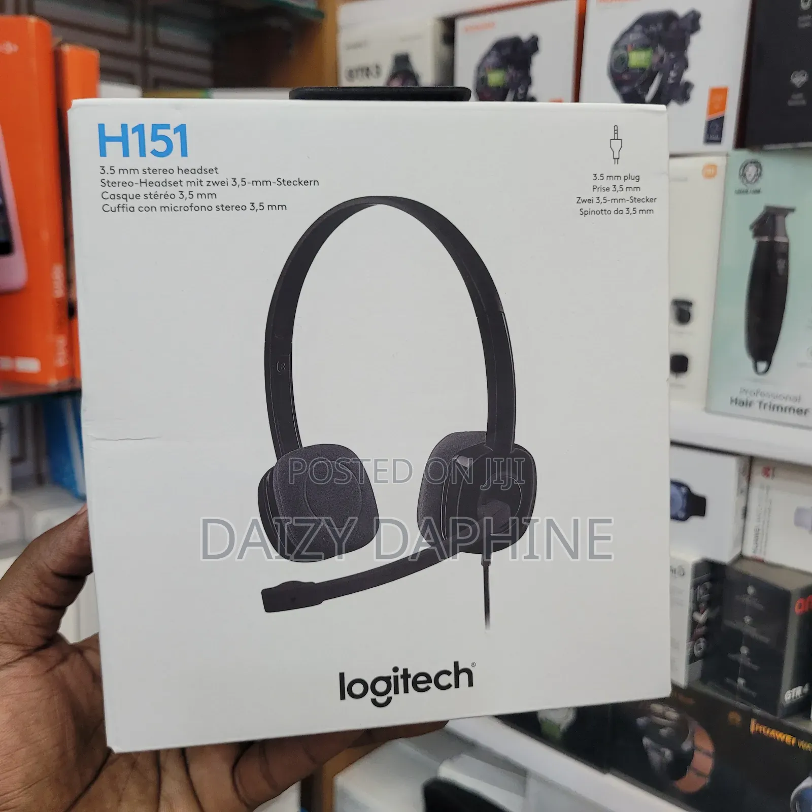 H151 Logitech Headset/3.5mm Logitech Headphones