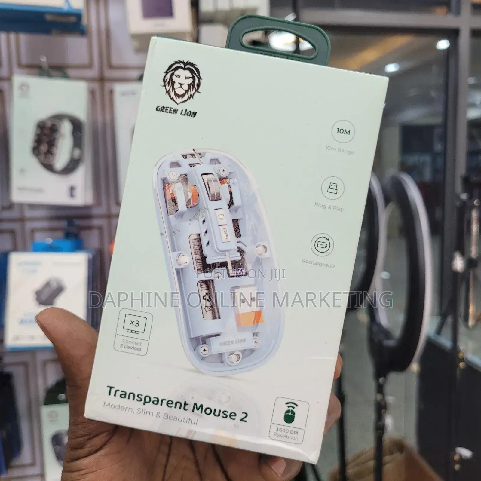 Green Lion Transparent Mouse 2/Transparent Mouse 2 Wireless
