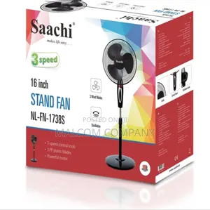 Saachi Stand Fan 16inches. Two Fan in a Box