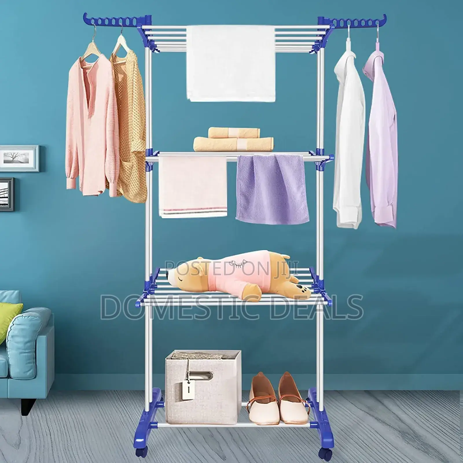 3 Layer Clothes Hanger Drying Rack