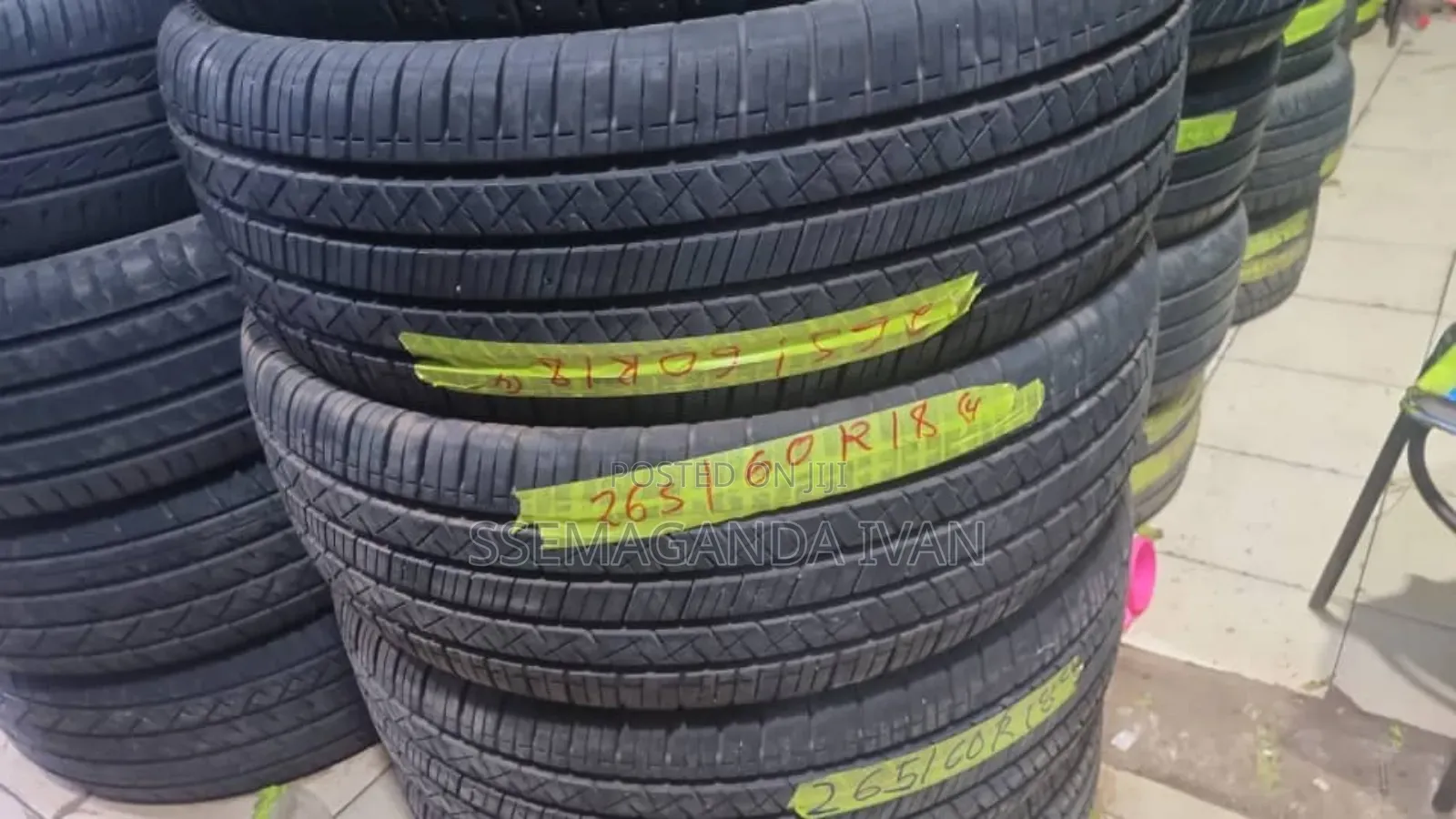 265/60r18 Used in Good Condition(Vw,Landcruiser, Hilux)