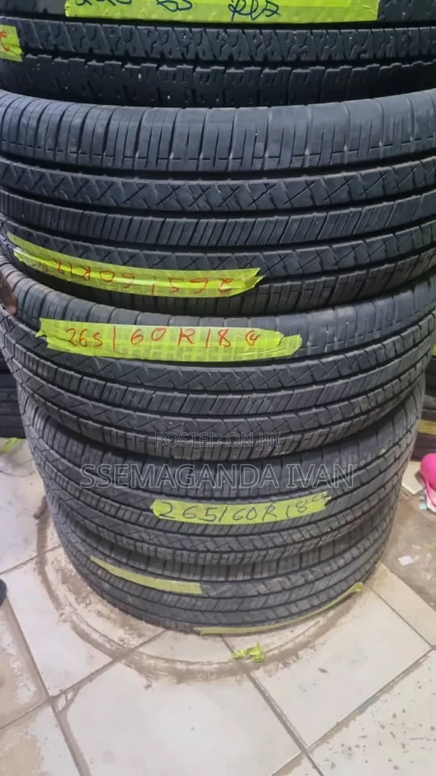 265/60r18 Used in Good Condition(Vw,Landcruiser, Hilux)