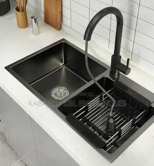 Executive Kitchen Sink With Good Quality Pull Out Sink Mixer