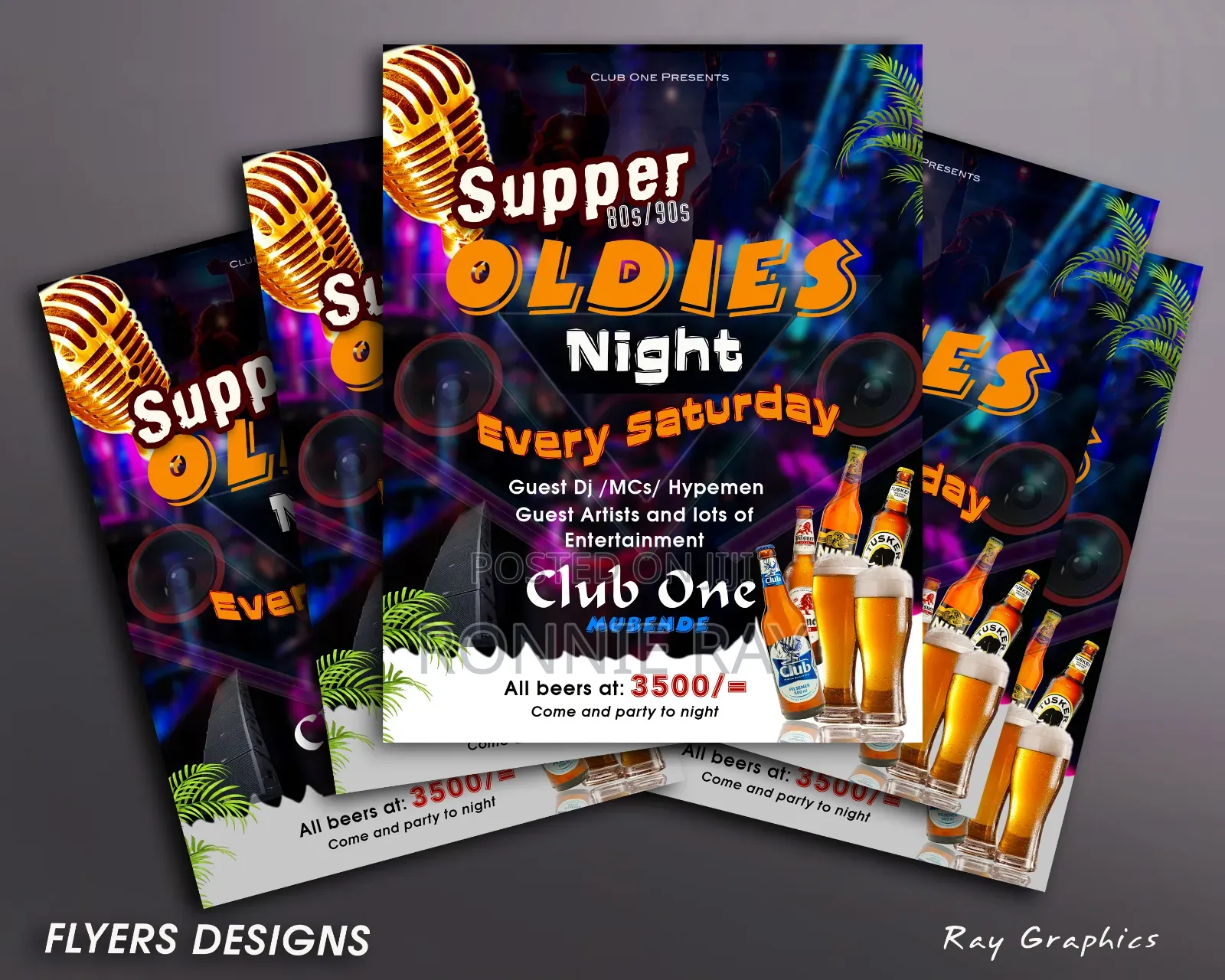Flyers,Stickers,Posters,Signposts Designs