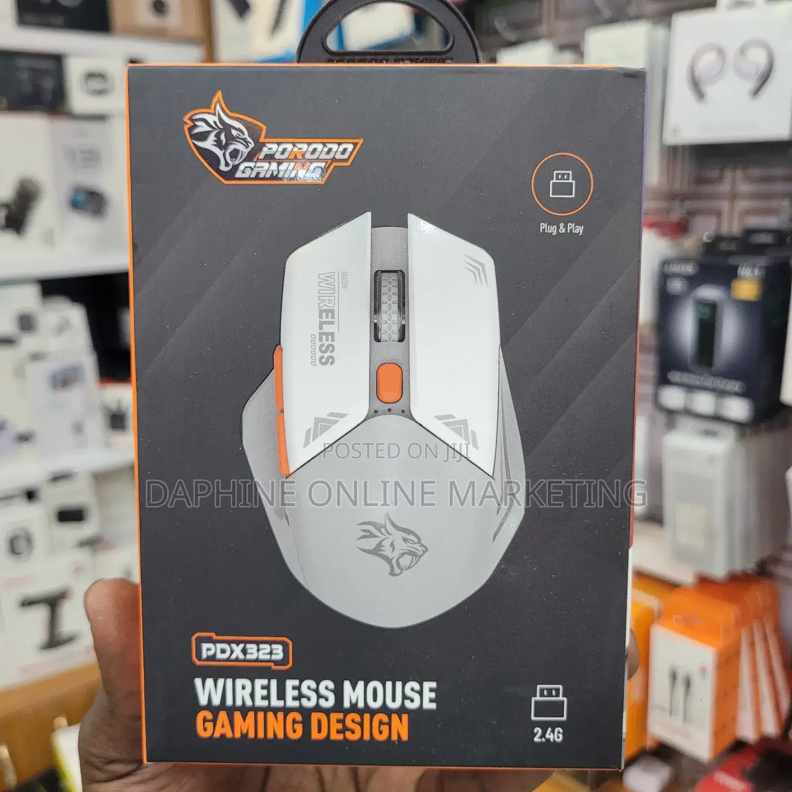 Porodo Gaming Mouse/ Wireless Gaming Mouse