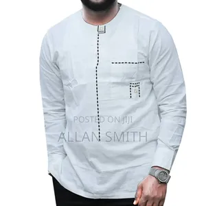 White Men's Linen Shirts