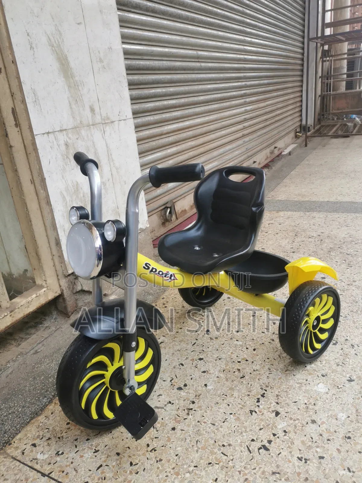 Yellow Trycycles