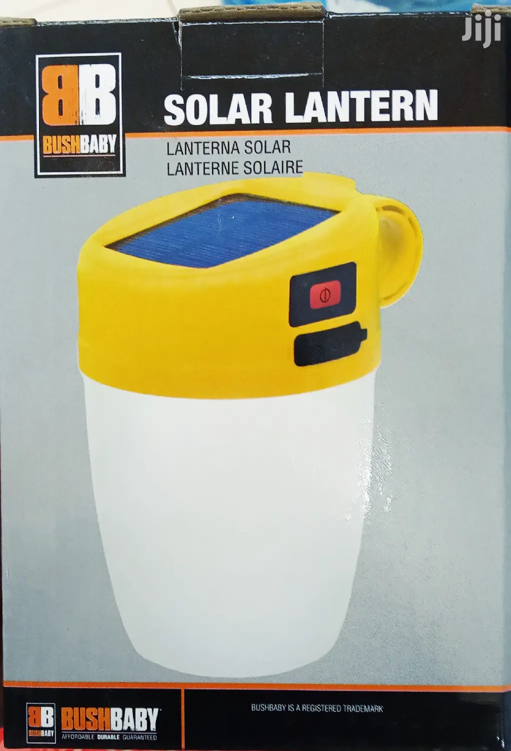 Bush Baby Solar LED Lantern With Micro Usb