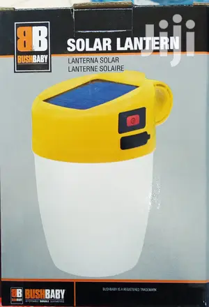 Bush Baby Solar LED Lantern With Micro Usb