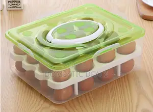 Plastic Egg Storage Box Container