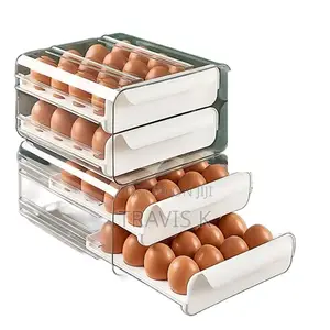 Generic 32 Egg Tray Storage  Double Deck  Container