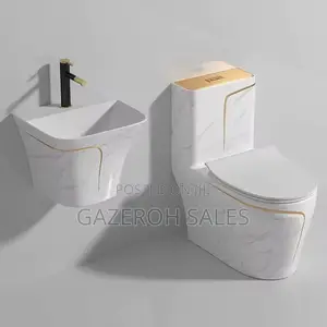 Toilet and Wash Hand Basin Combo (Modern and Convenient)