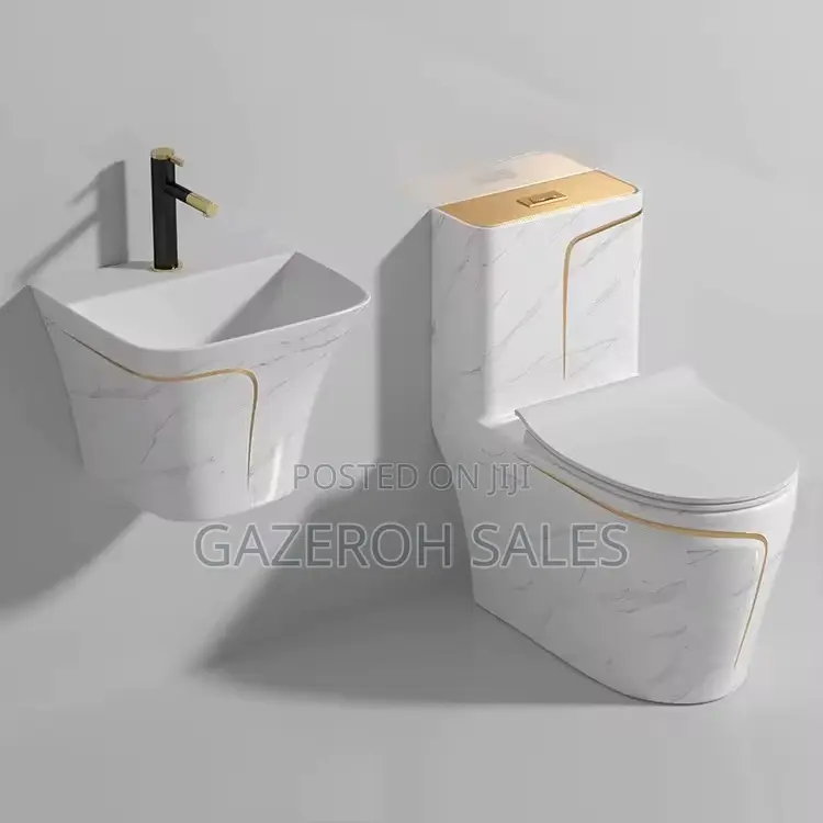 Toilet and Wash Hand Basin Combo (Modern and Convenient)