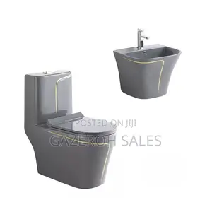 Toilet and Wash Hand Basin Combo (Modern and Convenient)