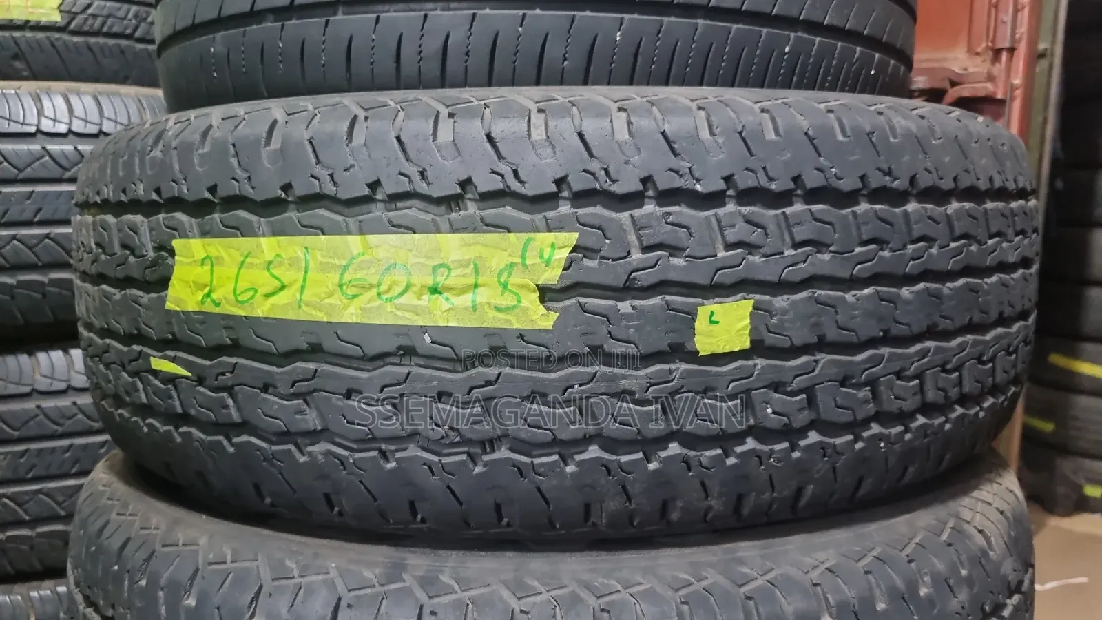 265/60r18 MRF Foreign Used Tyres(Made in India)