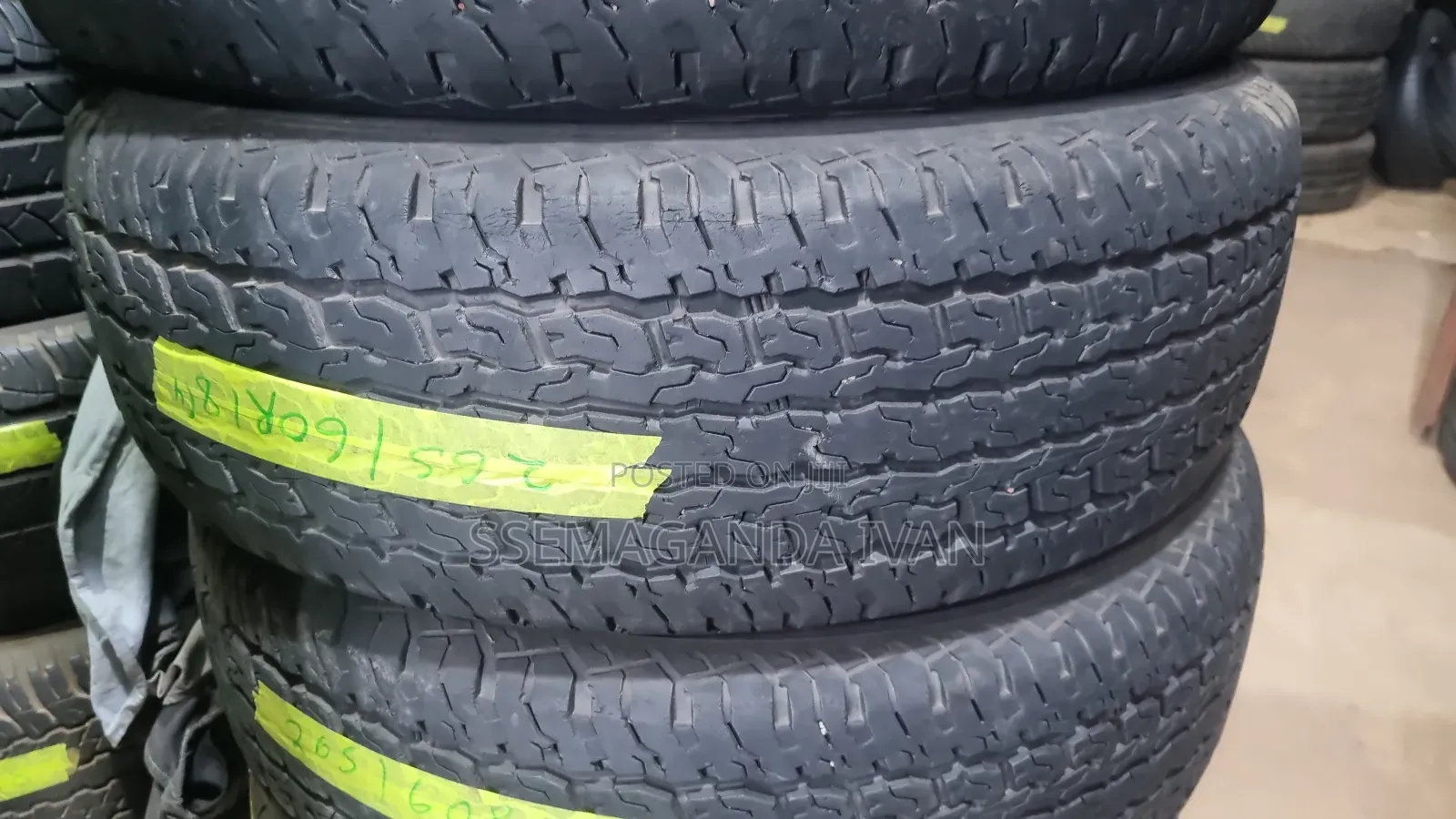 265/60r18 MRF Foreign Used Tyres(Made in India)