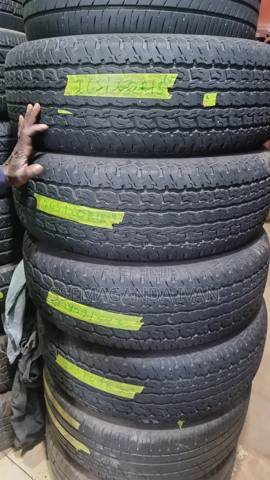 265/60r18 MRF Foreign Used Tyres(Made in India)