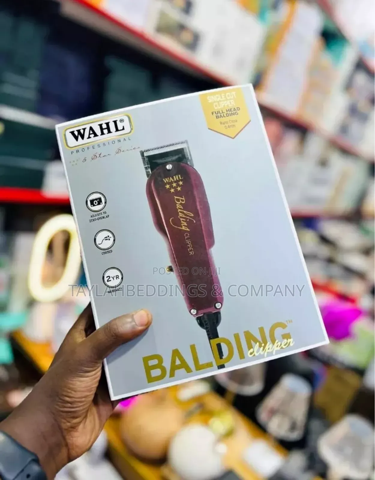 Wahl Professional 5-Star Balding Corded Electric Clipper