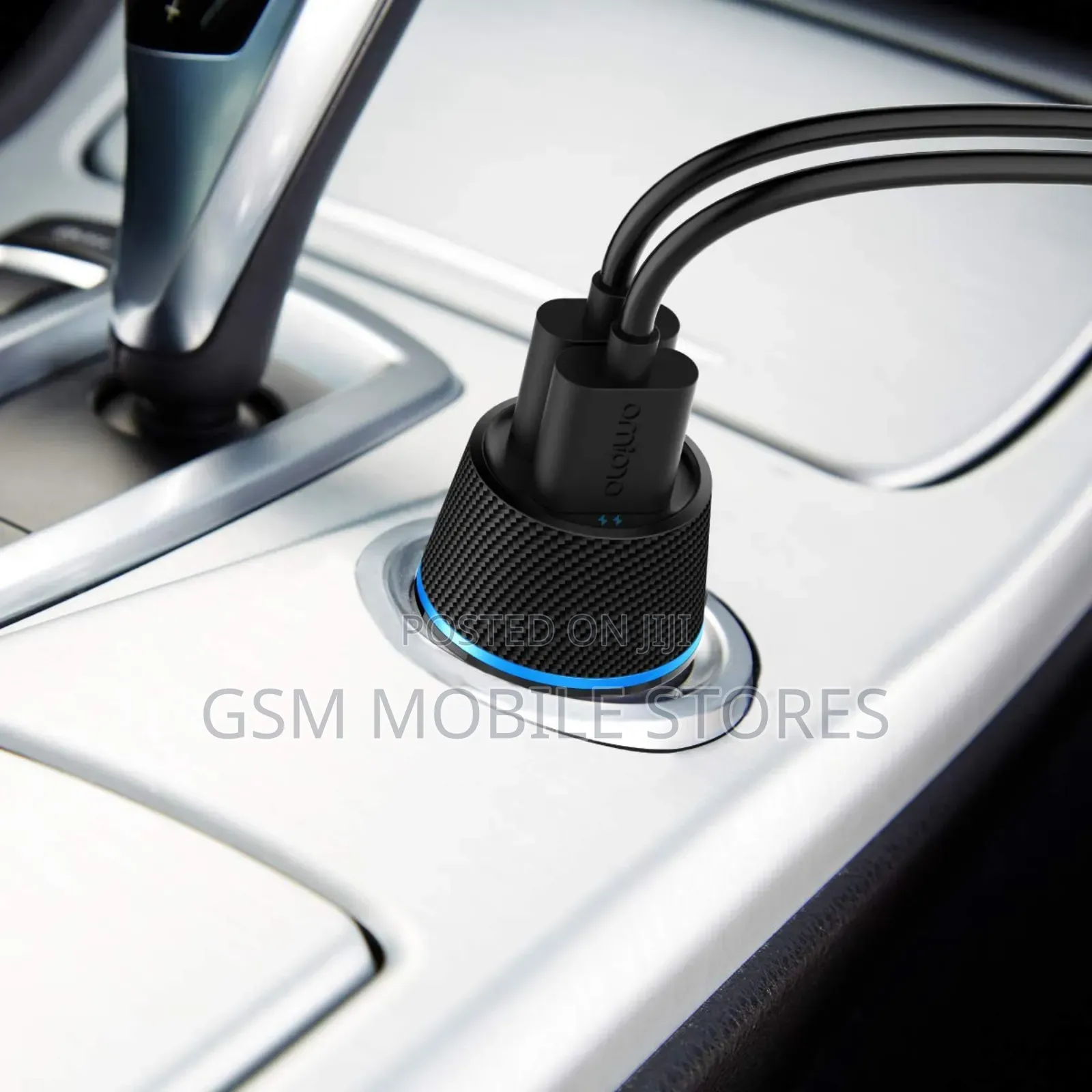Oraimo Highway 10.5W Dual Ports Car Charger Adapter