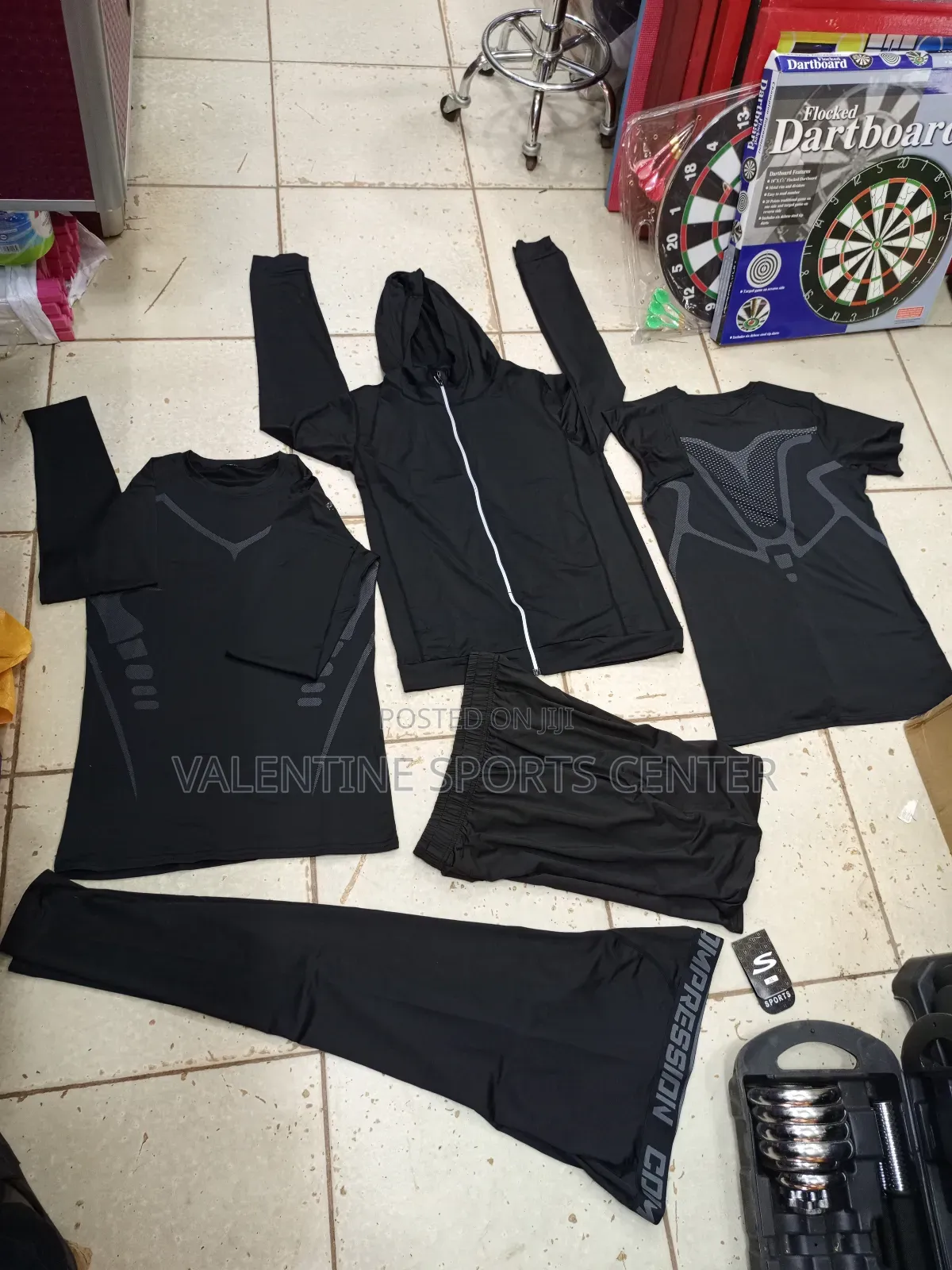 Gym Wears Original Material Full Set 5pics