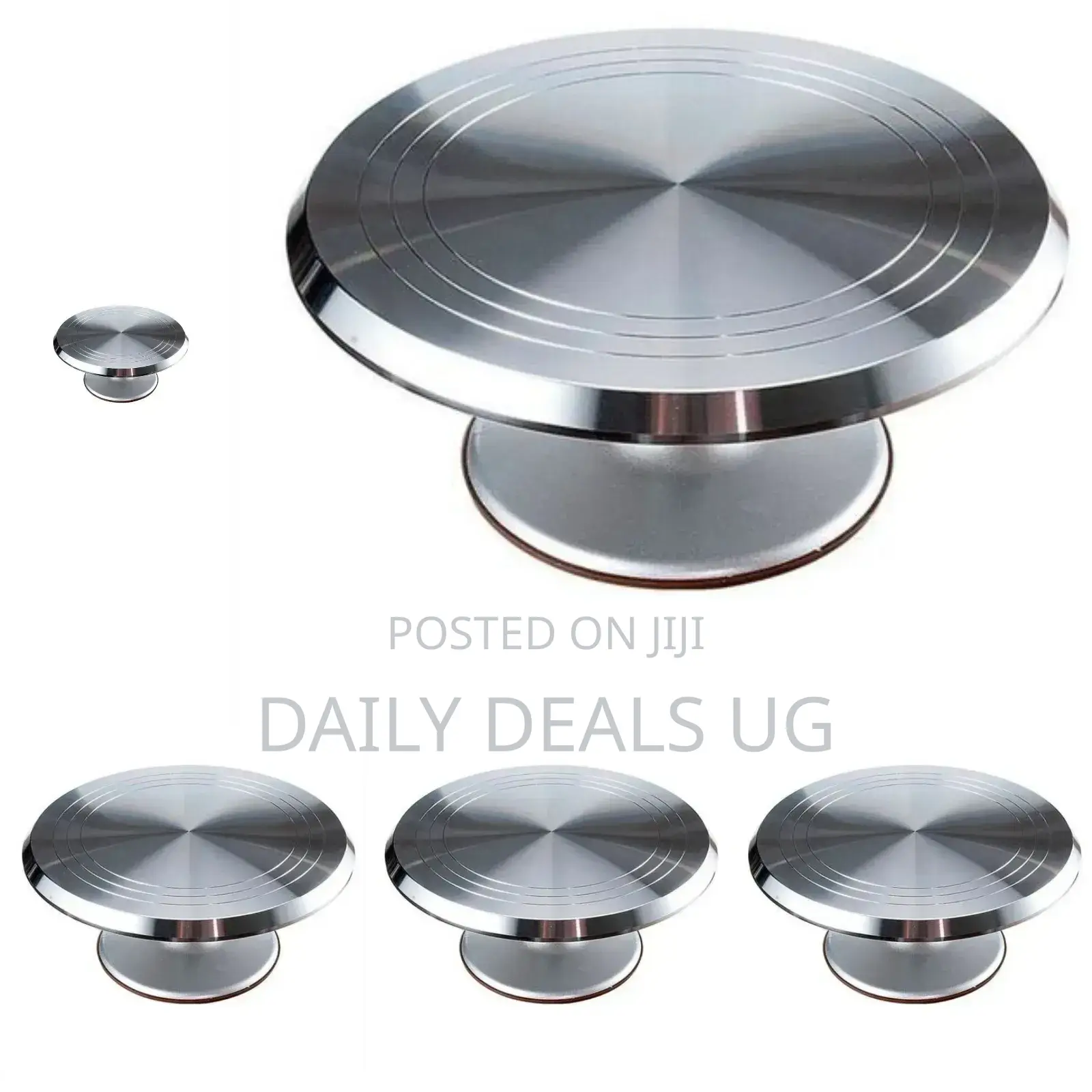 Aluminum Rotating Cake Stand