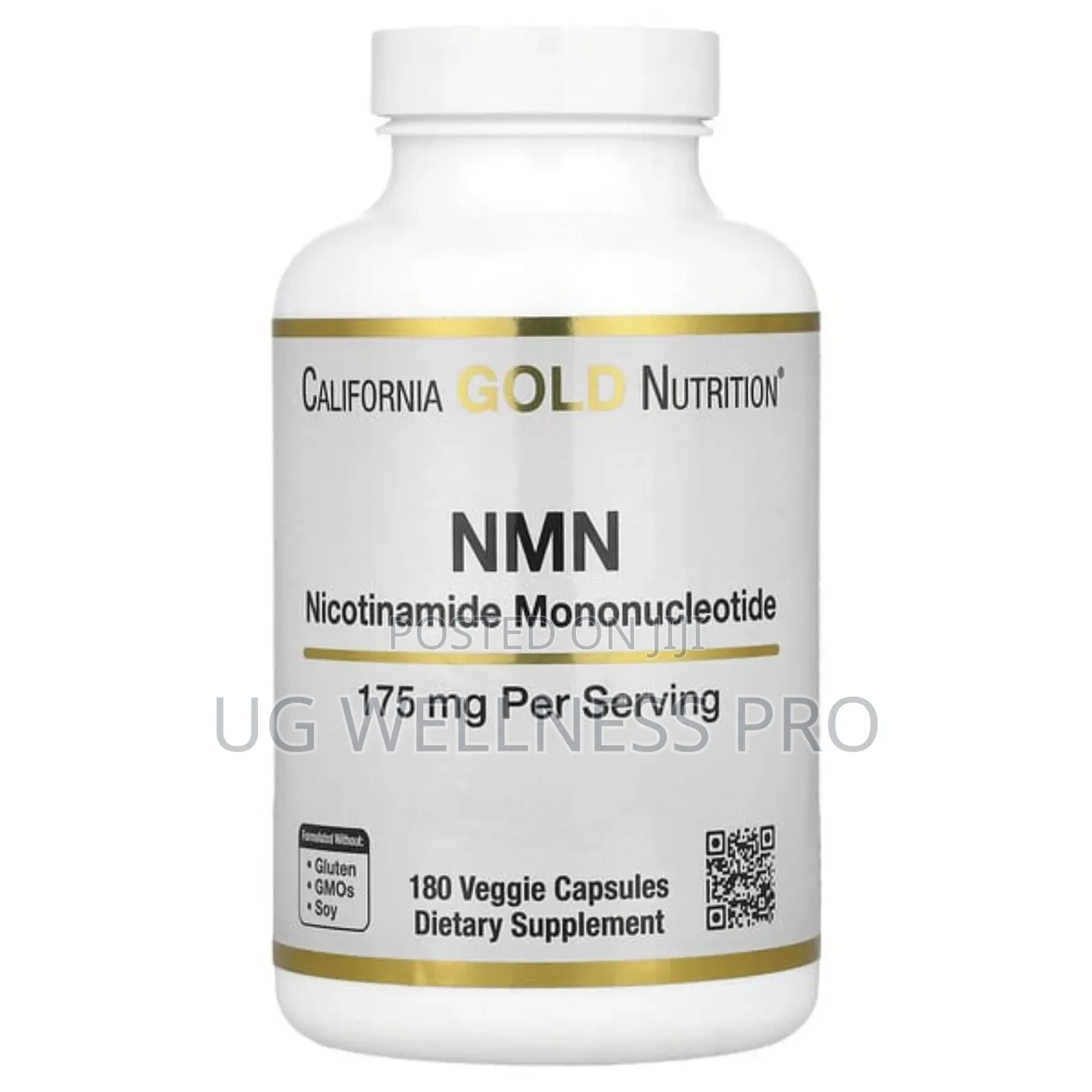 California Gold Nutrition, NMN, 175 Mg , 180 Veggie Capsules