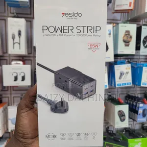 65W Power Strip/ 65W Yesido Power Extension