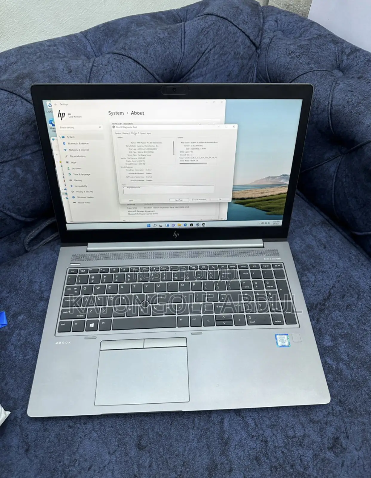 New Laptop HP ZBook 17 G6 16GB Intel Core I7 SSD 512GB