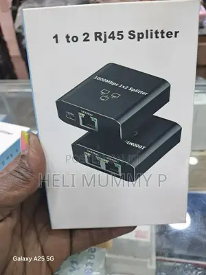 RJ45 Two Way Splitter