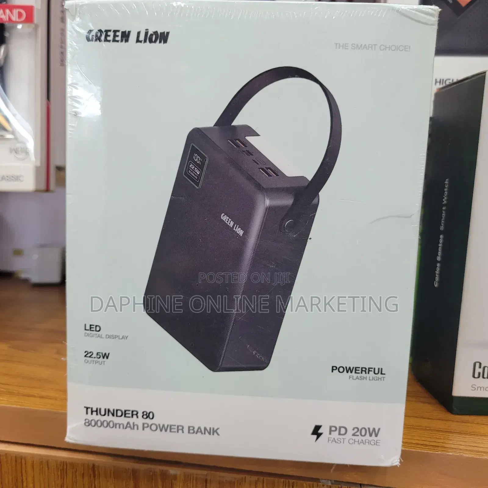 80000mah Green Lion Power Bank