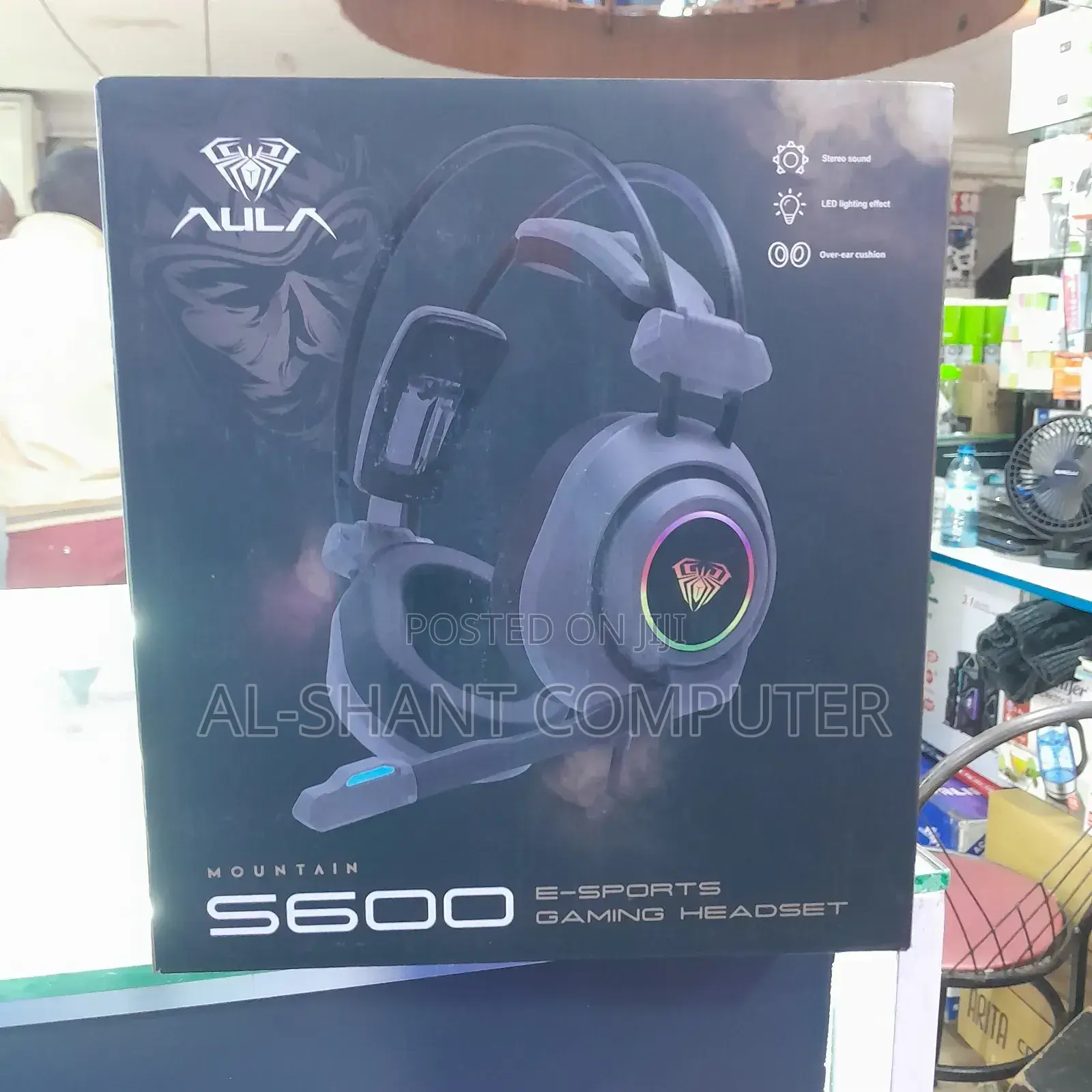 Aula S600 Gaming Headset/Skype Headphones With Mic