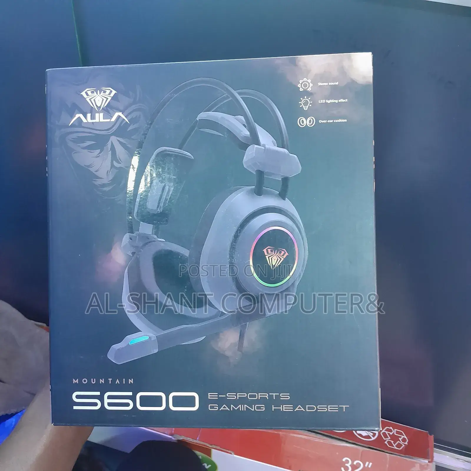 Aula S600 Gaming Headset/Skype Headphones With Mic