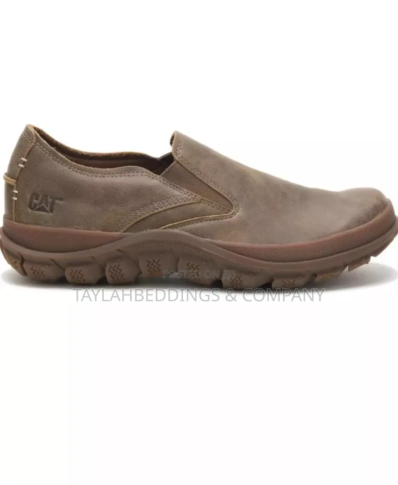 Cat Footwear Men's Slip-on Loafer With Full Grain Leather