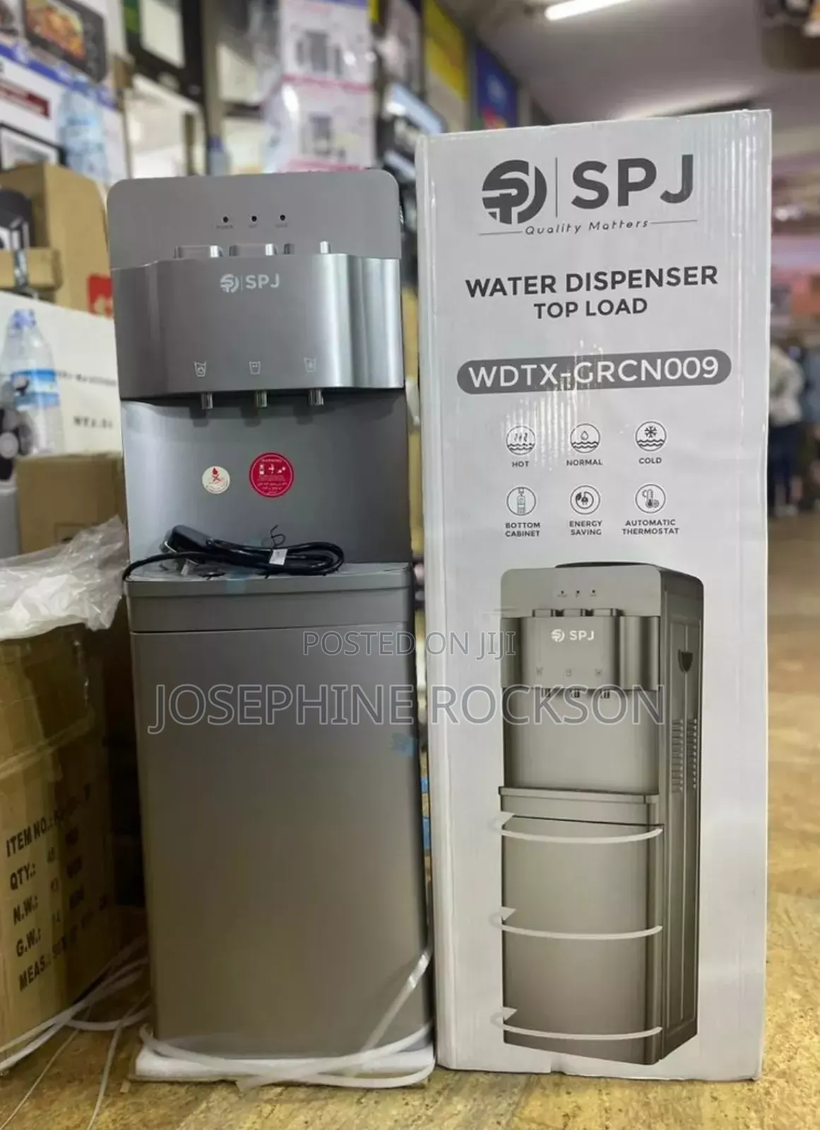SPJ Water Dispensers With 3 Taps and Compressor